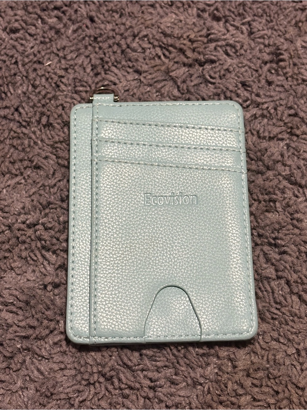 NWOT light blue small wallet slip with ID slot